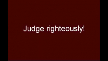 YES Christians ARE allowed to judge! - By Linda Kumm 