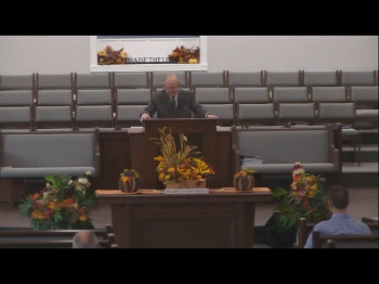 Sunday, October 10, 2021-Are We Out Of Place-Bro. Alan Lamb-AM Service 