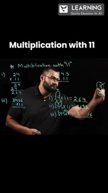 Multiplication tricks. Vista’s learning An E-Learning platform focused on education for all. We only care about one thing - the "Right to quality education" regardless of students' financial situation. From Class K to Class 12. To learn more visit https://v-learning.in/