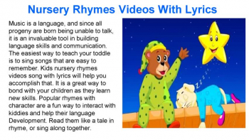Baby Rhymes In English 
