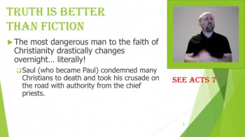 First, he set out to aggressively destroy Christianity by condemning to death Christians.  In the period of a week, he's on the road to arrest more Christians and then he's beginning the process of expanding Christ's Kingdom.  This is nothing short of a miraculous conversion (one that the critics wish never happened!).  Take 3 minutes to discover why the conversion of Saul of Tarsus is one of the greatest proofs of the Christian faith.  Check out our channel for additional apologetics as well as growing your understanding and love for the Word.  Also, check out our friends at www.thenarrowpath.com to dive deep into scripture.
