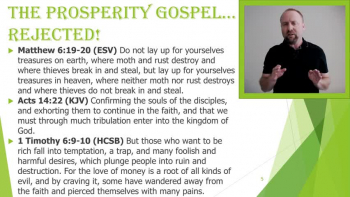 The Prosperity Gospel is Wrong - Find out Why in 3 Minutes [The Health & Wealth Gospel is False] 