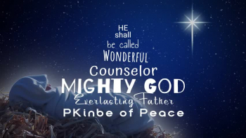 May this reminds us of the purpose of His first coming as we await for his Second Coming. We have work to do - Proclaim His Name.