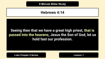 9 Minute Bible Study 