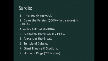 Thyatira. Sardis. Conquerors. Rulers in NWO