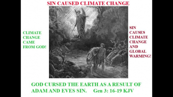 CLIMATE CHANGE STARTED IN THE GARDEN OF EDEN 