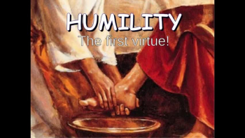 Pastor Mbaya - HUMILITY - THE FIRST VIRTUE