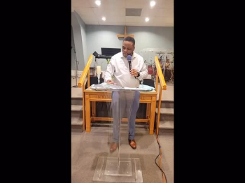Minister Terrell teaches from the book of Romans