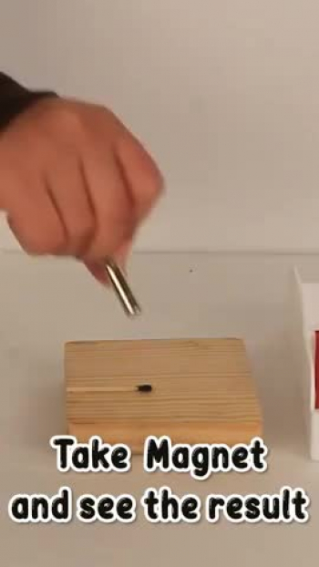 Do you know that matchsticks are non-magnetic in nature? But you will be surprised to know that a burnt matchstick will get attracted towards the magnet. Watch this video and answer why this happens? You can write your answer in the comment section. <br />