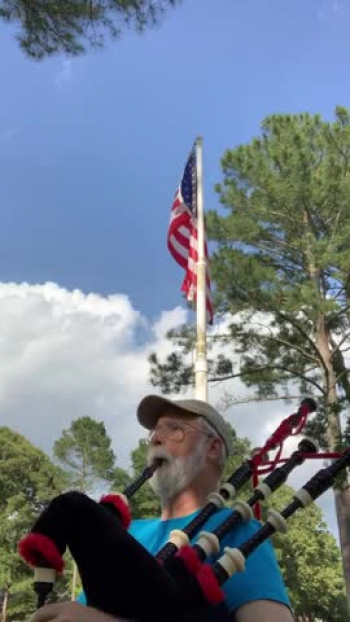 Memorial Day Tribute 2022  by the Bagpipe Preacher