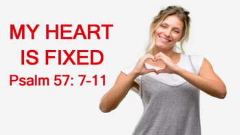 Scripture Praises sings "My Heart is Fixed", Psalm 57:7-11, Go to www.scripturepraises.com to stream audio tracks for free, download audio tracks and download Chord and Lyric Sheets for free and more........ 