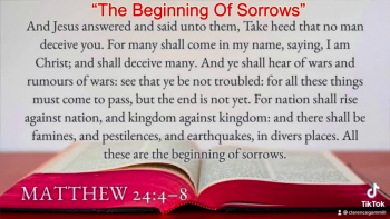 The Beginning Of Sorrows 