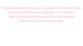 buy facebook followers india 