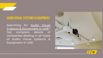 List of Audio Visual Systems & Equipment in UAE