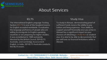 Sernexuss Immigration is one of the top Immigration Consultants in Delhi. Visa Consultants at Sernexuss are amongst the most knowledgeable Immigration Consultants for Canada in Delhi. Sernexuss provides Immigration Consultancy services ranging from PR Visa, Study Visa, Visitor Visa, and Business Visa.