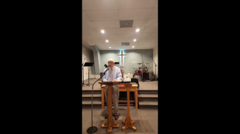 Deacon Gary teaches from The Book of Genesis