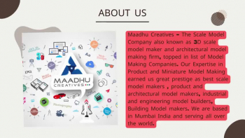 Leading 3d Scale Model Making Company in India - Maadhu Creatives 