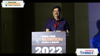 Key Note of Awards Partner Mr. Suresh Garg CMD from Zeon Lifesciences Ltd at Indian Food Nutrition Summit & Awards 2022.