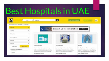Are you looking for Hospitals in UAE? To find the best companies in UAE, visit Etisalat Yellow Pages which is the largest online business portal in UAE. At the portal, you will find a list of verified Children Hospital in UAE. You can search for your requirements and get the best results. You can search for companies providing Government Hospital anywhere in UAE. You will find the complete details of Private Hospital that are registered in the portal and through them, you can get in touch with them and get Eye Hospital in UAE.  Visit Etisalat Yellow Pages now to get a completely hassle-free experience and look for Government Hospital from the comfort of your home.  For More information :- https://www.yellowpages.ae/search/hospitalss