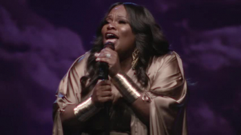 <p>Listen to Tasha Cobbs Leonard sing "Warrior Of Heaven".</p>

