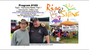 After a year and a half sabatical, we are ready for Season 6 of Rise & Shine!  We begin with a 3-part series from Cape Coral, Florida, focusing on Hurricane Relief.  First up is a conversation with Rev. William Irvin of Broken Yoke Ministries International, who compares the destruction of Hurricane Ian with other disasters he's witnessed around the world.  For more information, please visit Will's website at broken-yoke-international-ministries.square.site.  Next up, Chef Rocky Fuller explains how he got involved with BNF Ministries and cooking up meals with Holy Smoke USA.  You can use the hashtag #holysmokeusa to learn more.
