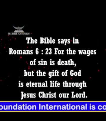 For the wages of sin is death  Romans  6 23 