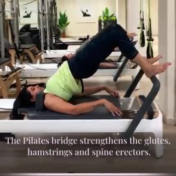 Pilates Bridge Strengthens 