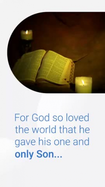 John 3:16 <br />For God so loved the world that he gave his one and only Son, that whoever believes in him shall not perish but have eternal life.