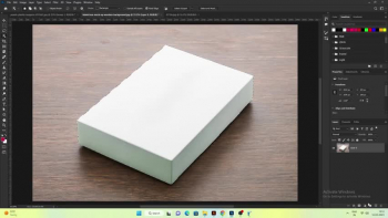 How to add pattern on box mockup? 