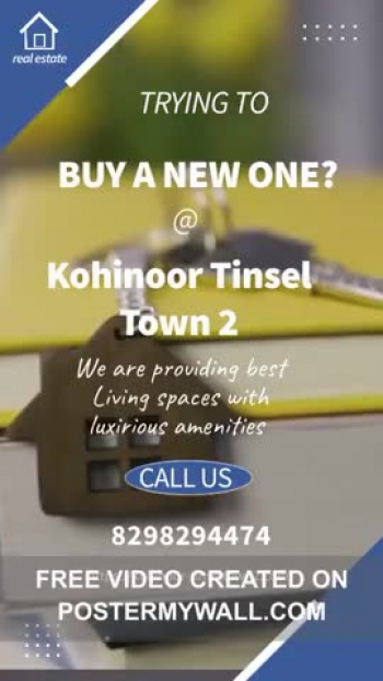 Kohinoor Tinsel Town | 2 BHK FLATS IN HINJEWADI PHASE 2, PUNE 