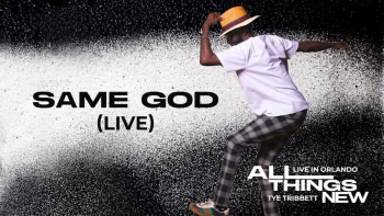 Listen to "Same God" by Tye Tribbett.