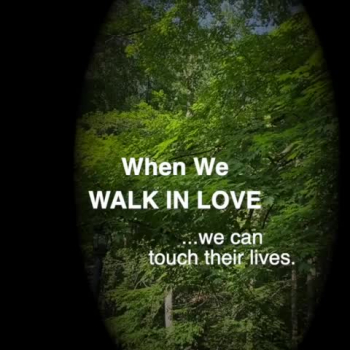 Reassuring chant of the presence of God with us when we walk with Him in love. Original composition by Music by Marlane Tubridy