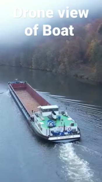Drone view of Boat 
