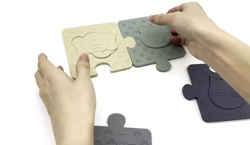 Bpa Free Montessori Toys Silicone Sorting & Sensory Toys Color Recognition Stacker Toy Silicone Geometric Shape For Toddlers - Buy Baby Stacking Montessori Toys For Toddler