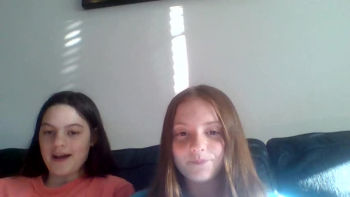 My sister and I want to sing a song about America and all the people who served our country. So God bless America. Have a great 4th!!!!!