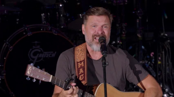 <p>This is such a fun video to be a fly on the wall of one of the most beautiful concert settings in the USA. Check out this live performance of Mac Powell - Don&rsquo;t Stop.</p>

<p>Just the start of this video gets anyone pumped up. Mac Powell is an incredible motivator and performer. His band gets everyone excited about what they are singing about. So often, we hear songs that are somber in the faith. It is wonderful to show those emotions, however, God also tells us to make a joyful sound. This song is definitely a joyful sound. Mac Powell decides to play a throwback song from a different &ldquo;Mac,&rdquo; the band Fleetwood Mac. The chorus sings.</p>

<p>&ldquo;Don't stop thinking about tomorrow<br />
Don't stop, it'll soon be here<br />
It'll be better than before<br />
Yesterday's gone, yesterday's gone&rdquo;&nbsp;</p>

<p>The band sings and plays in front of beautiful red rocks. They are all interacting together and with the audience, and it is a blast. Mac tells everyone to give it up for the electric guitarist, who then plays a solo, and it is incredible. Afterward, they clap and get the crowd to sing along with them acapella for a spectacular moment.&nbsp;</p>

<p>As the camera zooms out, you see the masses of people gathered to worship our great God. It is motivating that Jesus came for us and already won. We do not have to give up or stay down, because we share in that victory. The amazing setting of the Rocky Mountains with the Christian rock band gets us pumped up in our faith. We can celebrate and join in with Mac and his band as if we were there in person worshiping too.</p>

<p><em>&ldquo;Our citizenship is in heaven, and from it we await a Savior, the Lord Jesus Christ.&rdquo; <a href="https://www.godtube.com/bible/Philippians/3-20">Philippians 3:20</a></em></p>
