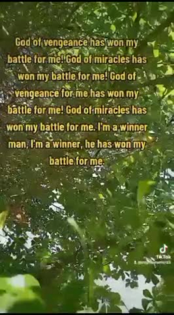 WORSHIP AND DANCE WHILE YOU WORSHIP THE GOD OF MIRACLES AND GOD OF VENGEANCE WHO WINS YOUR BATTLES FOR YOU.