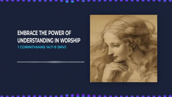 This is a devotional on 1 Corinthians 14:7-9. 