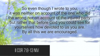 Ep0005 Bible study on feeling guilty. In Osoyoos.

Being guilty is different from feeling guilty. We can rest in the promise of forgiveness for our mistakes and sins. See Mercy & Grace, also Depression, Worthlessness, Forgiveness, and Mental Health.
No sin, no shame Gen 2:25 
Guilt is different from feeling guilty Lev 5:17
We should feel shame when we sin Jer 3:25  
Dangerous to not feel any shame Jer 6:15; Jer 8:12
Guilt can lead us to examine ourselves Lam 3:39-40  
Guilt can lead us to confess wrongs Pro 28:13  
Guilt can lead to repentance, ok to have some  2 Cor 7:8-13  
Shame can be a heavy burden Ps 38:4  
We don’t have to feel shame doing right Isa 50:7  
God can replace shame with joy Isa 61:7  
No shame to walk were God calls Ps 25:2-3
We don’t need to be put to shame  Rom 10:11  
Not ashamed of what others do to us 2 Tim 1:12
We can get past shame Isa 54:4
Job felt shame but was blameless Job 10:15
Depression can bring unhealthy shame Jer 20:18
Trust in Jesus the cornerstone of the sanctuary 1 Pet 2:6
GS End