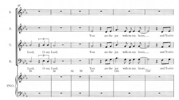 The birds sing, the oceans roar, the waves roll-up onto the beach, and, in fact, all creation sings to the Creator, our Father Who made us and loves us so.  We get to join that awesome chorus!