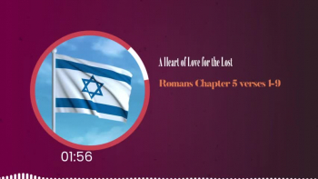 Romans 5 verses 1 through 9.