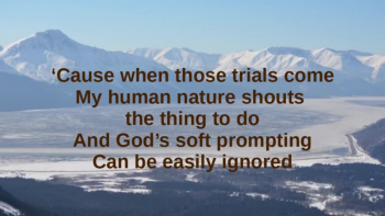 These two songs go back to my childhood and teenage years. I am even more blessed by them today.