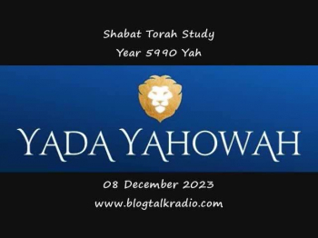 Shabat Towrah Study - Embarrassing Confessions Year 5990 Yah 08 December 2023 
