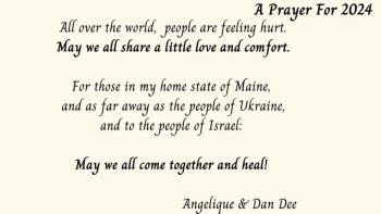 Prayer For 2024 from Angelique & Dan Dee singing their healing Holiday Hit! 