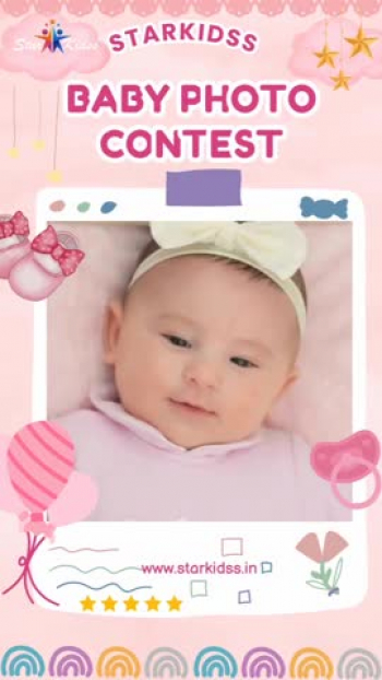 Show off your cutest baby photo and enter in Starkidss's Baby Photo Contest for a chance to win amazing prizes! 