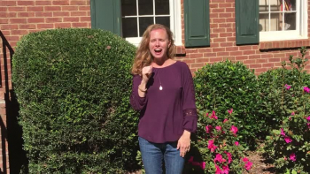 Isaiah 43:1

When singing the word "redeemed" imagine God is reaching down to you to pull you out of quicksand.  Make the sign for "i" with your pinkie finger for Isaiah.

Song and motion for memory.