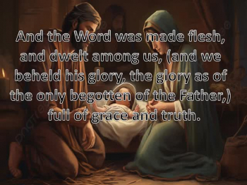 In God's Word (John 1:14) 