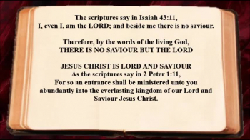According to the Scriptures 'Whatever the scriptures say God Can Do JESUS CHRIST Did It' 