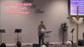 Let The Holy Spirit be your GPS 