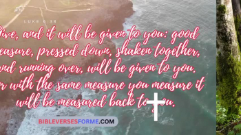 Seven Bible verses that remind us to have faith in God.
